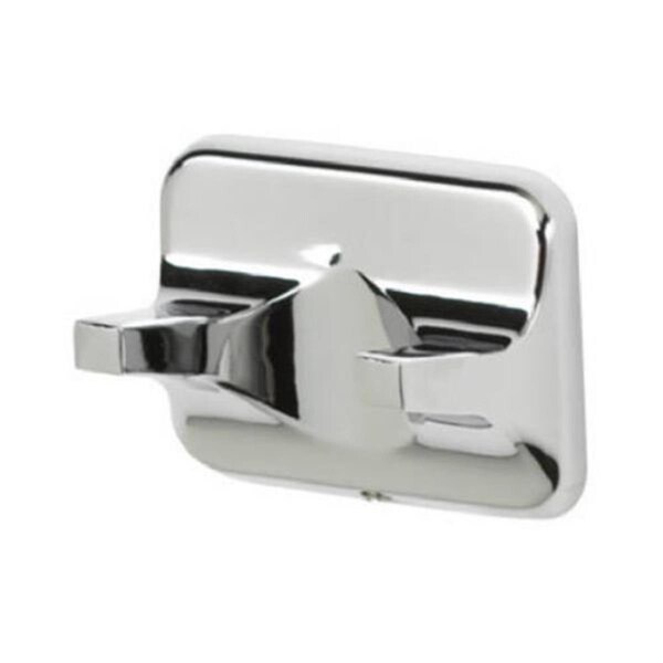 Convenience Concepts HomePointe Double Robe Hook, Brushed Nickel - Case of 6 HI3256843 - main
